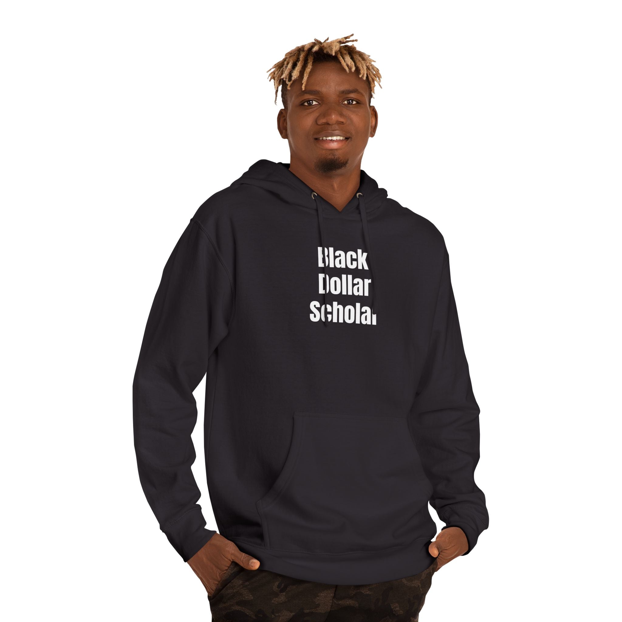 Black Dollar Scholar Hoodie – Community Economics Club Pullover
