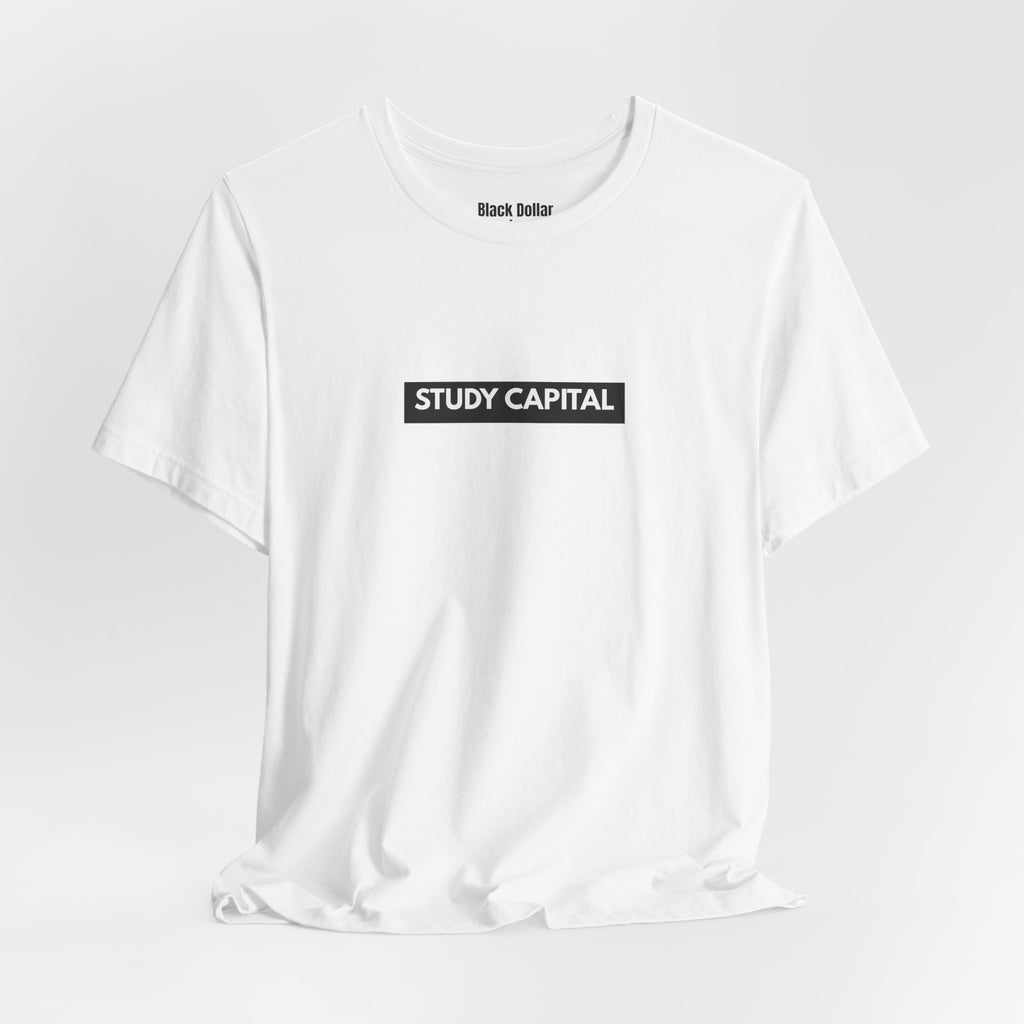 Study Capital Tee — Most chase money. We study how it moves.