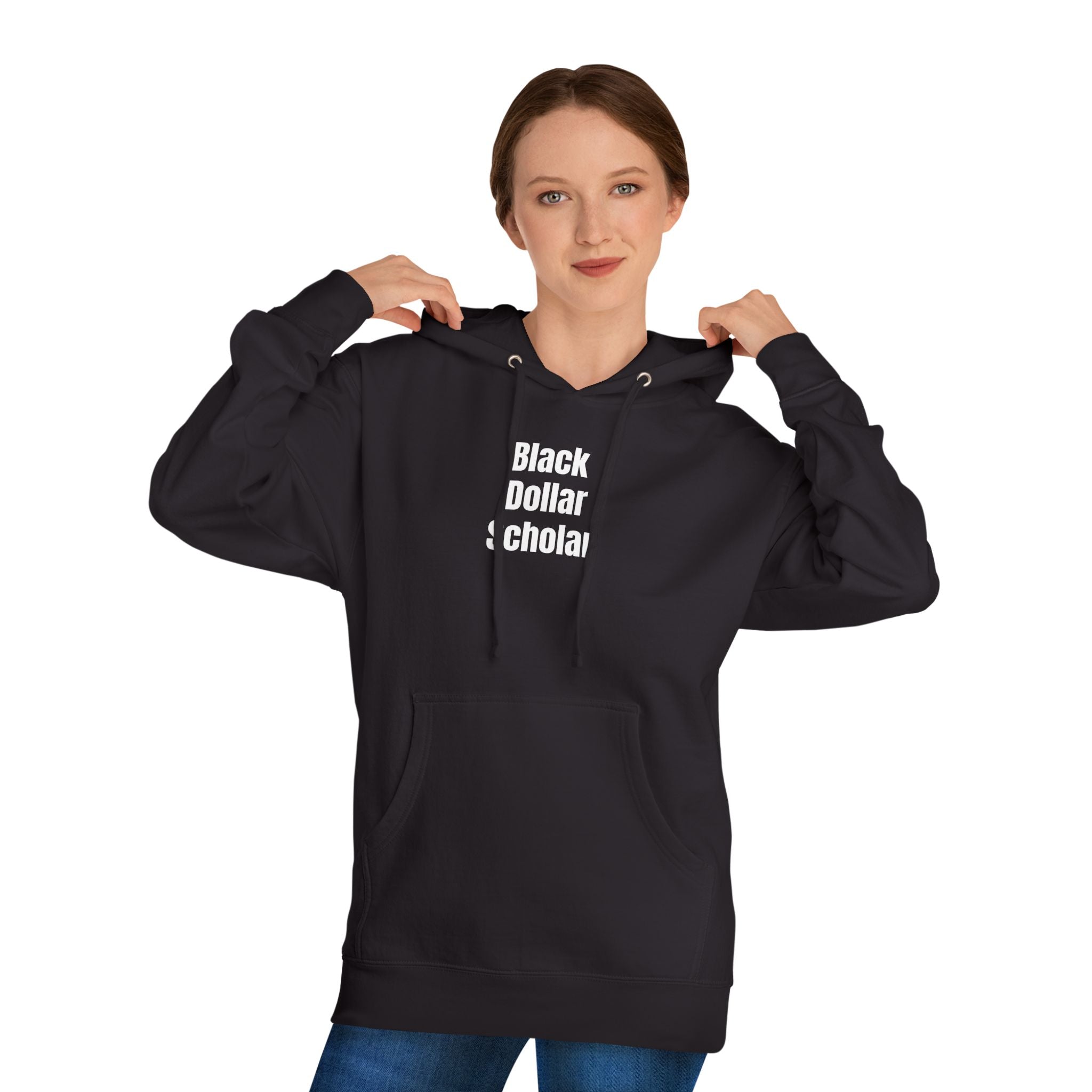 Black Dollar Scholar Hoodie – Community Economics Club Pullover
