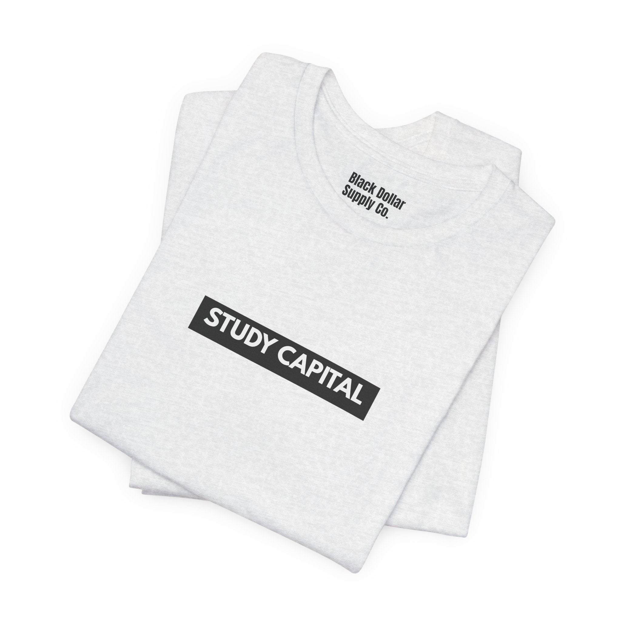 Study Capital Tee — Most chase money. We study how it moves.