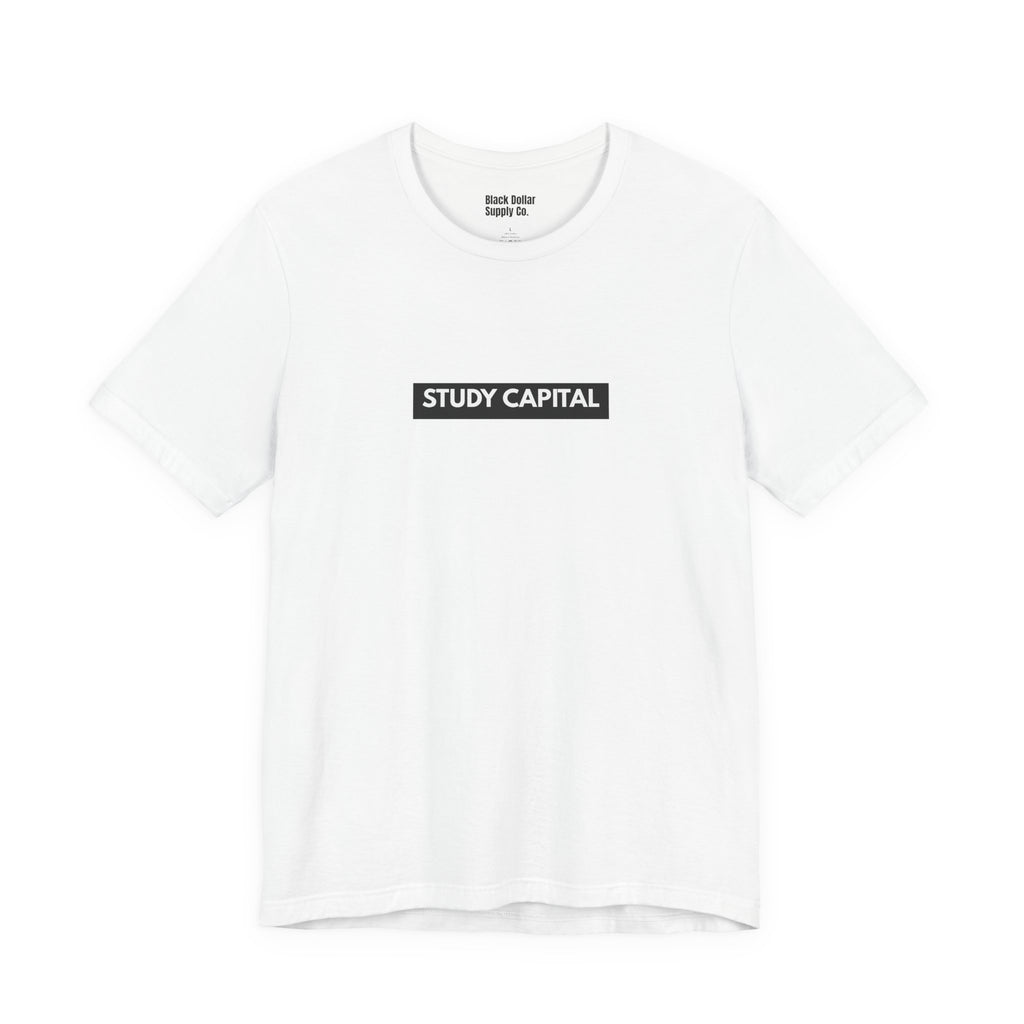 Study Capital Tee — Most chase money. We study how it moves.